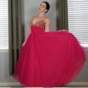 Rinstone pageant/prom dress